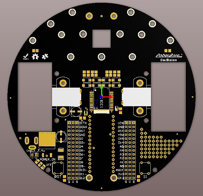 AS-Mini 2WD Robot t